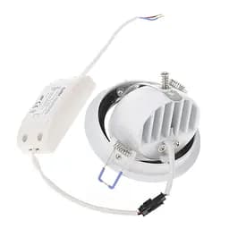 Світильник стельовий Brille LED врізний LED-168/8W NW WH 32-183 - мініатюра 2