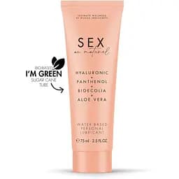 Лубрикант на водній основі Bijoux Indiscrets - Sex au Naturel 75 мл - мініатюра 2