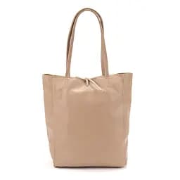 Женская кожаная сумка шоппер пудровая Firenze Italy F-IT-7622PM