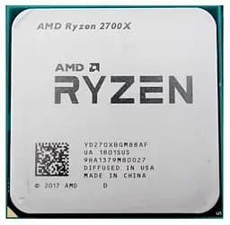 Процессор AMD Ryzen 7 2700X (YD270XBGM88AF) (Socket AM4, 16T, 4.3 ГГц, Tray) Б/у