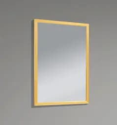 Дзеркало Zerix Fonte MRZ09-60x85-Reverse Gold прямокутне в золотій рамі ZX6211 - мініатюра 2