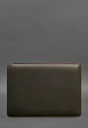 Шкіряний чохол BlankNote для MacBook 14 дюйм Темно-коричневий Crazy Horse - мініатюра 2