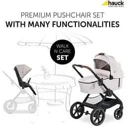 Універсальна коляска 2 в 1 Hauck Walk N Care Beige, бежева (16546-1) - мініатюра 11