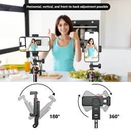 Кріплення для штатива для телефона VRIG PH-17S, нове універсальне пристосування для смартфона - мініатюра 4