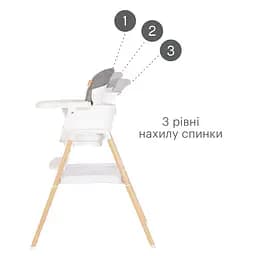 Стільчик для годування Tutti Bambini Nova, білий (611010/3511) - мініатюра 2