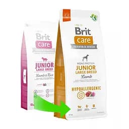 Сухий корм Brit Care Dog Hypoallergenic Junior Large Breed для молодих собак великих порід, гіпоалергенний - мініатюра 2