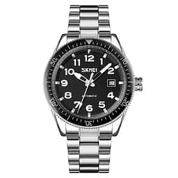 Чоловічий наручний годинник 9232SSIBK Silver/Black-steel strap Skmei acs0029853