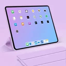 Чохол-книжка BeCover Tri Fold Soft TPU Silicone для Apple iPad Air 11" M2/M3 2024/2025 Purple (711411) - мініатюра 8