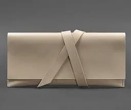 Шкіряний жіночий тревел-кейс Voyager 1.0 світло-бежевий