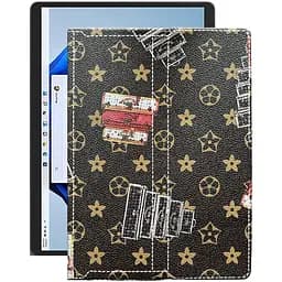 Чехол StatusCASE из экокожи для планшета Microsoft Surface Pro 8 Луи-Витон-коричневый