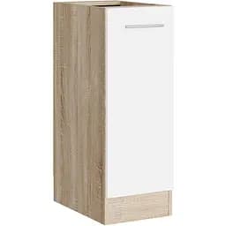 Кухонний модуль нижній Еверест Еко 300 дуб сонома/німфея альба 30х46х82 см (DTM-071048)