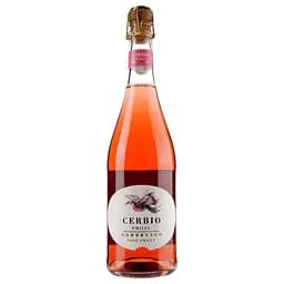 Вино игристое Terre Cevico Cerbio Lambrusco Emilia IGT Rose Sweet, 8%, 0,75 л