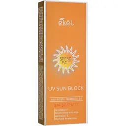 Крем сонцезахисний водостійкий для обличчя з алое екстрактом Ekel UV Sun Block Cream SPF50/PA+++ 70 ml - мініатюра 3
