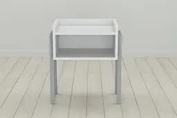 Тумба модульна Ferrum-decor Джузі 540x450x320 метал Сірий ДСП Білий 16 мм (FRD-102982) - мініатюра 4