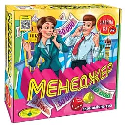 Настільна гра "Менеджер" 82203 укр. мовою