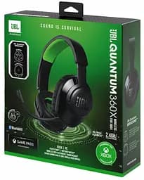 Навушники JBL Quantum 360X Wireless for Xbox Black (JBLQ360XWLBLKGRN) - мініатюра 10