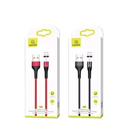 Кабель Usams Lightning Aluminum Alloy Магнітний USSj333 U29 1 м 2.4A - мініатюра 2