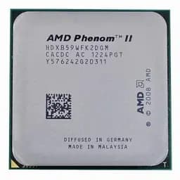 Процессор AMD Phenom II X2 B59 (HDXB59WFK2DGM) (Socket AM3, 2T, 3.4 ГГц, Tray) Б/у