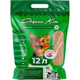 Уцінка. Наповнювач деревний Добрий Кіт 3 кг