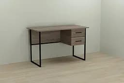 Комп'ютерний стіл Ferrum-decor Таккота 75x100x60 чорний ДСП Дуб Сонома Трюфель 16мм (FRD-101909)