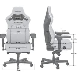 Геймерське крісло Anda Seat Kaiser 4 L Leather Elegant Black [AD12YDDC-L-20-B-PV/C] [121780] - мініатюра 12