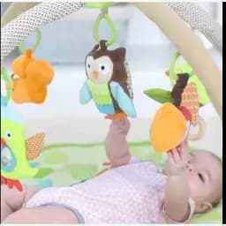 Розвиваючий килимок з дугами Skip Hop Мешканці казкового лісу зелений (307500) - мініатюра 8