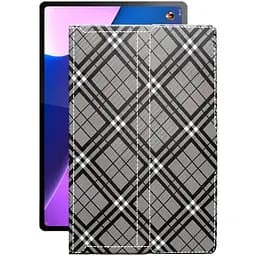 Чохол StatusCASE з екошкіри для планшету Lenovo Tab P12 Pro Клітинки
