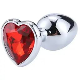 Анальна пробка серце Розмір M