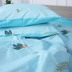 Підковдра MirSon 17-4736 Green leaves Ranforce Elite 175х210 см (2200008926359) - мініатюра 5