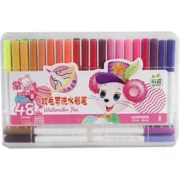 Набір фломастерів-пензлів A-Toys Mouse, 48 шт., 228-48