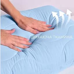 Набір Ideia NordicBlue ковдра 200х220 + 2 подушки 50х70 блакитний 8-36202 - мініатюра 5