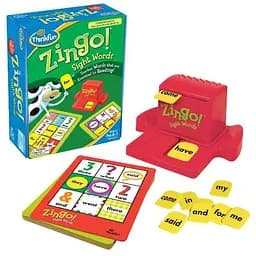 Дитяче лото ThinkFun Зінго Слова Zingo Sight Words з апаратом для видачі (7704)