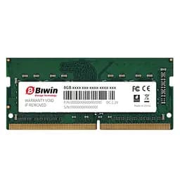 Модуль пам'яті DDR4 8Gb Biwin 2666 Mhz (B4AS8G52619B) Б/в