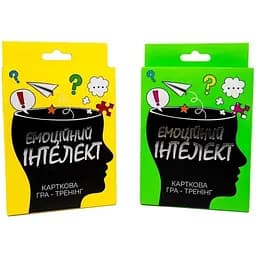 Карткова гра Strateg Емоційний інтелект розважальна тренінг українською мовою 30237 (4823113818814)
