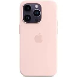 Силіконовий чохол CasePro Silicone Case з MagSafe Chalk Pink для iPhone 14 Pro