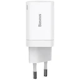 Сетевое зарядное устройство Baseus Super Si Pro 30W USB-C + USB-A White (CCSUPP-E02) [69676]