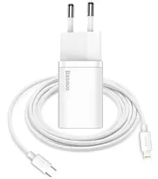 Универсальное зарядное устройство в розетку для телефона с разъемом Type-C Super Silicone PD Charger 20 Вт кабель Type-C to MicroUSB