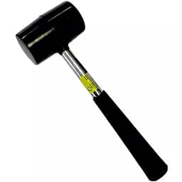 Киянка Сталь гумова чорна 450 г (40133)