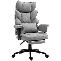 Офисное кресло GT Racer серое (B-2511 Fabric Gray)