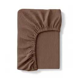 Комплект постільної білизни Cosas Caramel CS1 Євро муслін карамель (Muslin_013Caramel_El180x30-013Caramel_200) - мініатюра 7