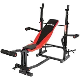 Лавка для жиму York Fitness ASPIRE 220 з стійкою для штанги та партою Скотта - мініатюра 3