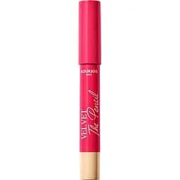 Олівець-помада матова Bourjois Velvet The Pencil відтінок 06 Framboise Griffee 1.8 г