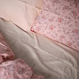 Комплект постільної білизни MisSon Сатин 22-1397 Floral Elegance 143 x 210 см рожево-пудровий (2200010565669) - мініатюра 5