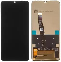 Дисплей для Huawei P30 Lite/Nova 4e 2019 с черным тачскрином
