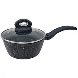 Сотейник зі скляною кришкою Tiross TS1296 1.7 л діаметр 18 см антипригарне покриття