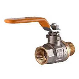 Кран кульовий прямий Solomon 1/2″ ЗВ ЖР PN40 B1002