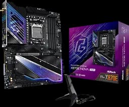 Материнська плата ASRock X870E Phantom Gaming Nova Wi-Fi Socket AM5 (X870E NOVA WIFI) Б/В