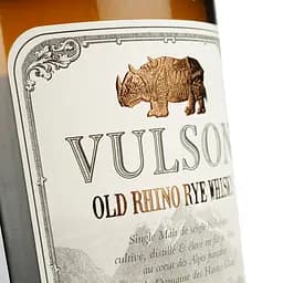 Віскі Vulson Old Rhino Rye Spirit Organic 45% 0.7 л в подарунковій упаковці - мініатюра 6