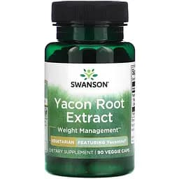 Харчова добавка Swanson Yacon Root Extract 90 капсул