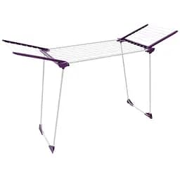 Сушарка для білизни підлогова Casa Si Winner 18m White/Purple (CS92269) - мініатюра 3